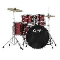 PDP Drums Centerstage 20" Akustik Davul (Ruby Sparkle)