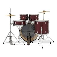 PDP Drums Centerstage 20" Akustik Davul (Ruby Sparkle)