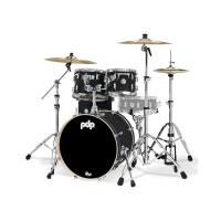 PDP Drums Concept Series 20" 4 Parça Akustik Davul Seti (Mat Siyah)