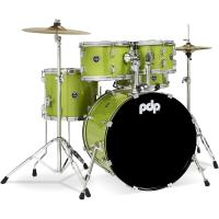 PDP Drums centerstage 20 Inch 5-Parça Akustik Davul Seti (Electric Green)