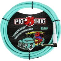 Pig Hog PCH10SGR 'seafoam Green' Enstrüman Kablosu (3 Metre)