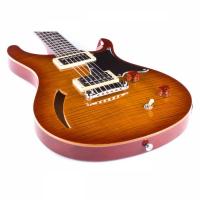 PRS SE Custom Semi-Hollow Elektro Gitar (Vintage Sunburst)