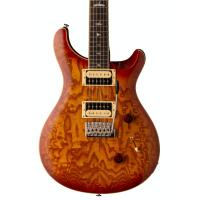 PRS SE Custom 24 Exotic Burled Ash Elektro Gitar (Vintage Sunburst)