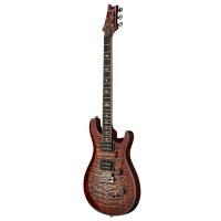 PRS SE Custom 24-08 Quilt Elektro Gitar (Charcoal Cherry Burst)