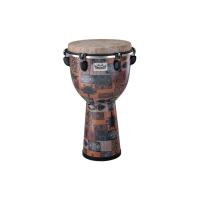 REMO APEX DESIGNER SERIES DJEMBE ORANGE KINTE 12 x 22 inç