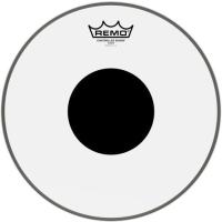 REMO CS-0312-10- Controlled Sound® Şeffaf Top Black Dot™ 12" Davul Derisi