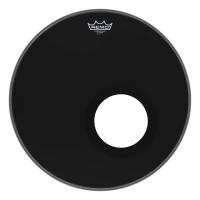 REMO POWERSTROKE® 3 EBONY® 18 İnç Siyah Delikli Bas Davul Derisi