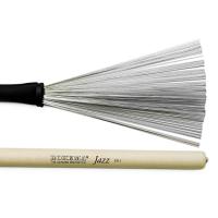 Rohema Jazz JB1 Ahşap Saplı Metal Fırça Baget