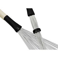 Rohema Jazz JB1 Ahşap Saplı Metal Fırça Baget