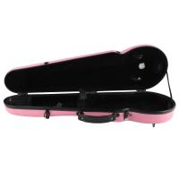 Rösler VLS94CL-PK Carbon Fiber 4/4 Keman Case  (Pembe)