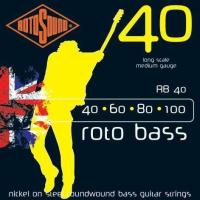 Rotosound RB40 Rotobass Hybrid 4 Telli Bass Gitar Teli (40-100)