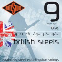 Rotosound BS9 Biritish Steels Elektro Gitar Teli (9-42)