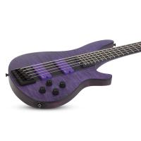 Schecter C-5 GT 5 Telli Bas Gitar (Satin Trans Purple)