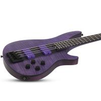 Schecter C-4 GT Bas Gitar (Satin Trans Purple)
