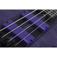 Schecter C-4 GT Bas Gitar (Satin Trans Purple)