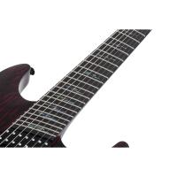 Schecter  C-7 Multiscale Silver Mountain 7 Telli Elektro Gitar (Blood Moon)