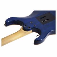 Schecter Banshee-6 Extreme FR Elektro Gitar (Ocean Blue Burst)