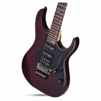 Schecter BANSHEE-6 FR SGR Elektro Gitar (Walnut Satin