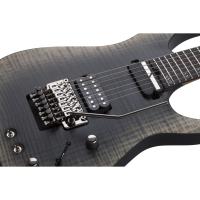 Schecter Banshee Mach-7 FR S 7 Telli Elektro Gitar (Fallout Burst)