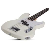 Schecter Banshee Bass Bas Gitar (Vintage Olympic White)