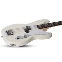 Schecter Banshee Bass Bas Gitar (Vintage Olympic White)