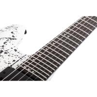 Schecter C-1 Ink Bomb Elektro Gitar (Black Ink Splatter)