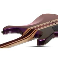 Schecter C-1 SLS Hollywood Elektro Gitar (Supernova Violet)