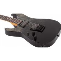 Schecter C-1 Standard Solak Elektro Gitar (Black Fade Burst Burl)