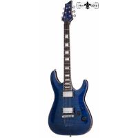 Schecter C-1 Custom Elektro Gitar (Trans Midnight Blue)
