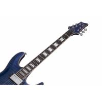 Schecter C-1 Custom Elektro Gitar (Trans Midnight Blue)