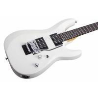Schecter C-6 FR Deluxe Elektro Gitar (Satin White)