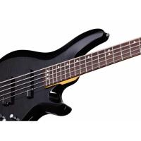 Schecter C-5 Deluxe ( STBLK ) Bas Gitar