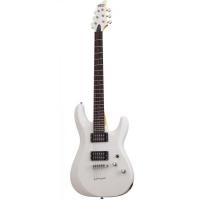Schecter C-6 Deluxe Elektro Gitar (Satin White)