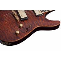 Schecter C-1 Classic Antique Amber Elektro Gitar