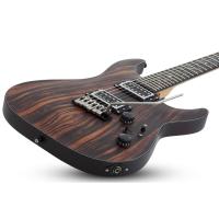 Schecter C-1 Exotic Ebony Elektro Gitar (Natural Satin)
