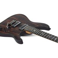 Schecter C-1 Exotic Ebony Elektro Gitar (Natural Satin)