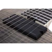 Schecter C-7 SLS Elite 7 Telli Solak Elektro Gitar (Black Fade Burst)