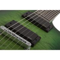 Schecter C-1 Platinum Elektro Gitar (Satin Green Burst)