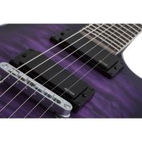 Schecter C-1 Platinum Elektro Gitar (Satin Purple Burst)