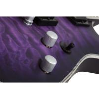 Schecter C-1 Platinum Elektro Gitar (Satin Purple Burst)