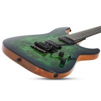 Schecter C-6 Pro FR Elektro Gitar (Aqua Burst)