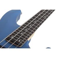 Schecter C-4 Deluxe Bas Gitar (Satin Metallic Blue)