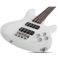 Schecter C-4 Deluxe Bas Gitar (Satin White)