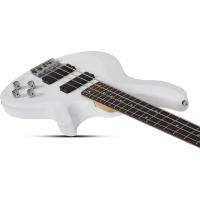 Schecter C-4 Deluxe Bas Gitar (Satin White)