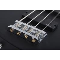 Schecter C-4 Deluxe Solak Bas Gitar (Satin Black)