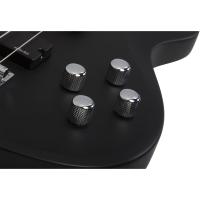 Schecter C-4 Deluxe Solak Bas Gitar (Satin Black)