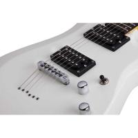 Schecter C-6 Deluxe Elektro Gitar (Satin White)