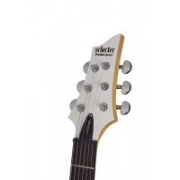 Schecter C-6 Deluxe Elektro Gitar (Satin White)