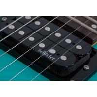 Schecter C-6 Deluxe Elektro Gitar (Satin Aqua)