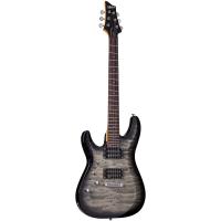 Schecter C-6 Plus LH Solak Elektro Gitar (Charcoal Burst)